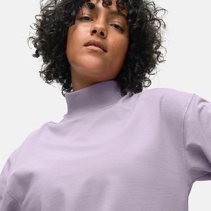 OV Varsity Mockneck in Earl Grey, L